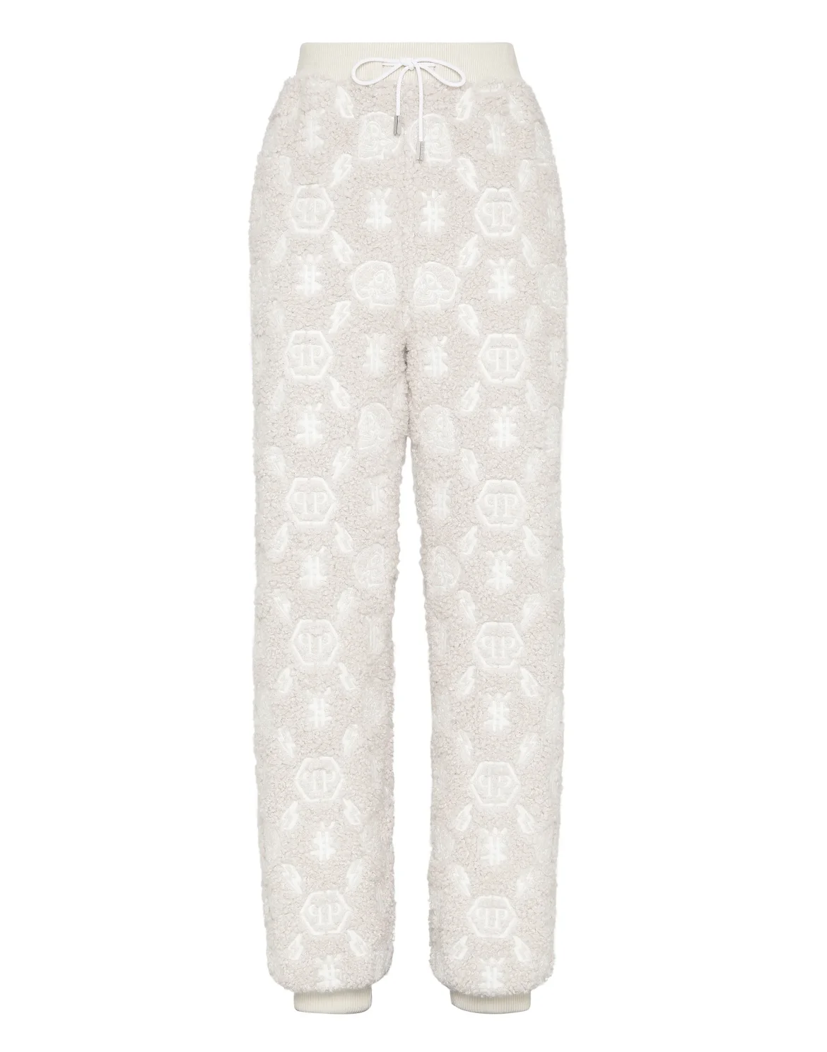 Jogging Trousers Embroidery Monogram, цвет: Бежевый