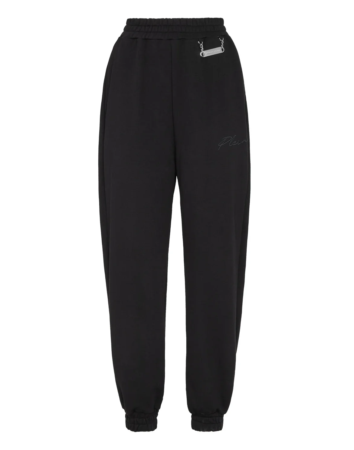 Leisurewear Trousers Embroidery Signature, цвет: Черный