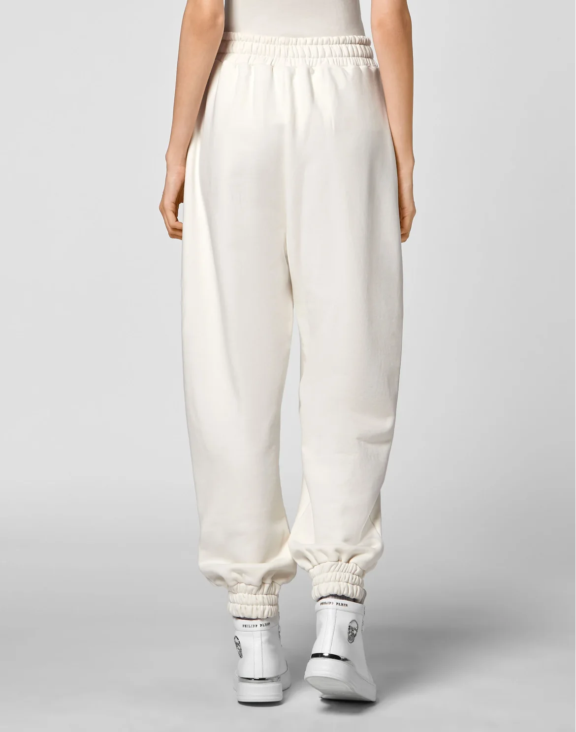 Leisurewear Trousers Embroidery Signature, цвет: Бежевый