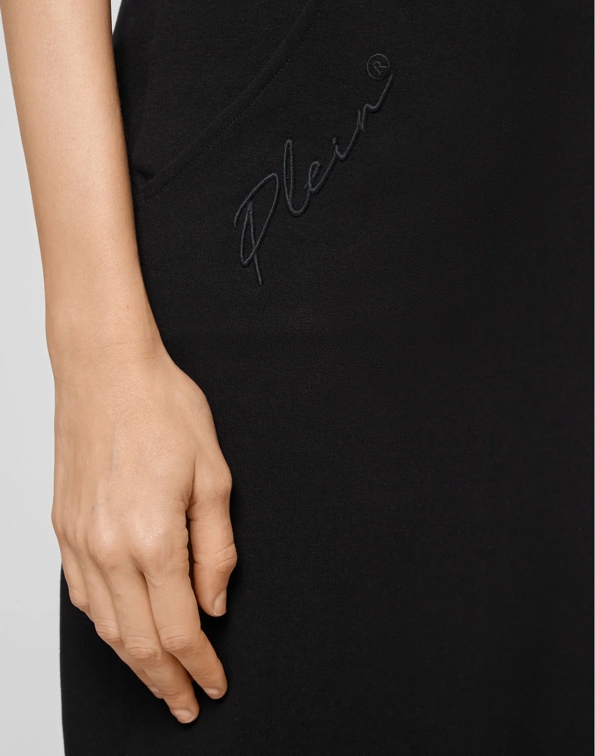 Leisurewear skirt Embroidery Signature, цвет: Черный
