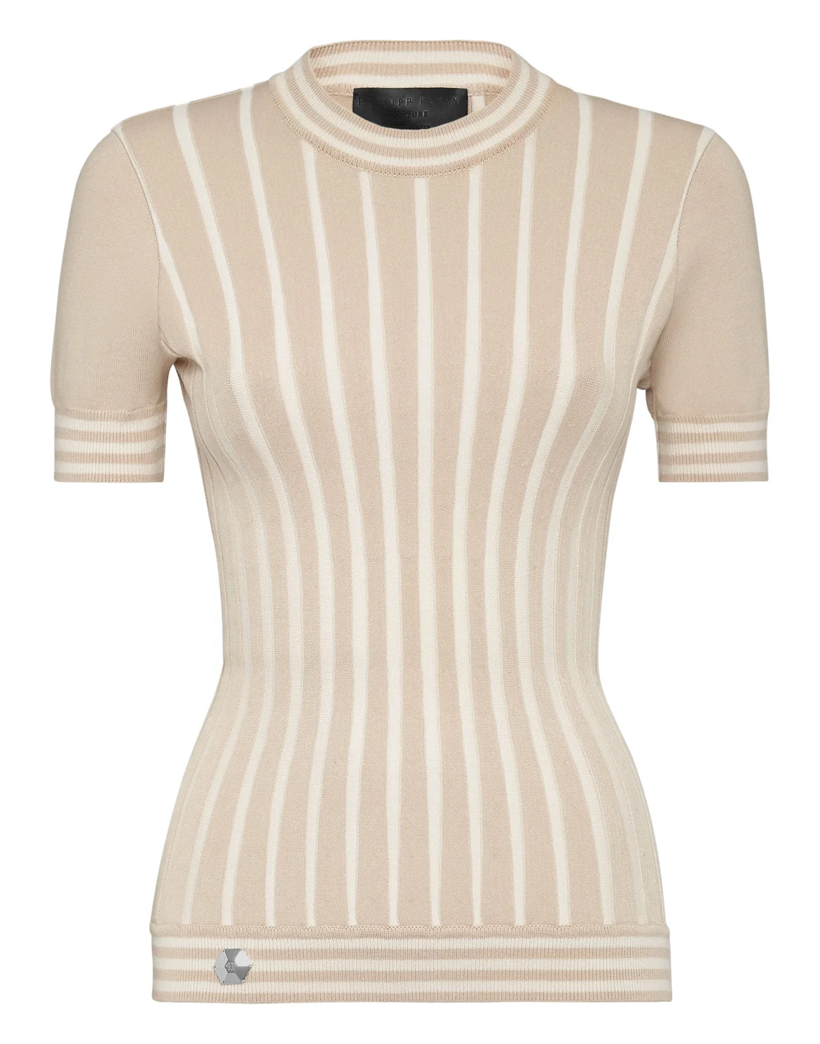 Pullover Round Neck SS New Baroque, цвет: Бежевый