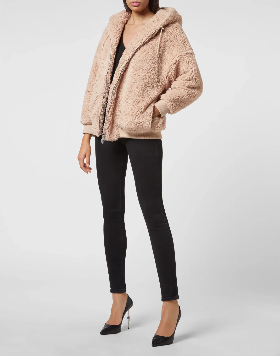 Jacket Teddy Bear, цвет: Бежевый