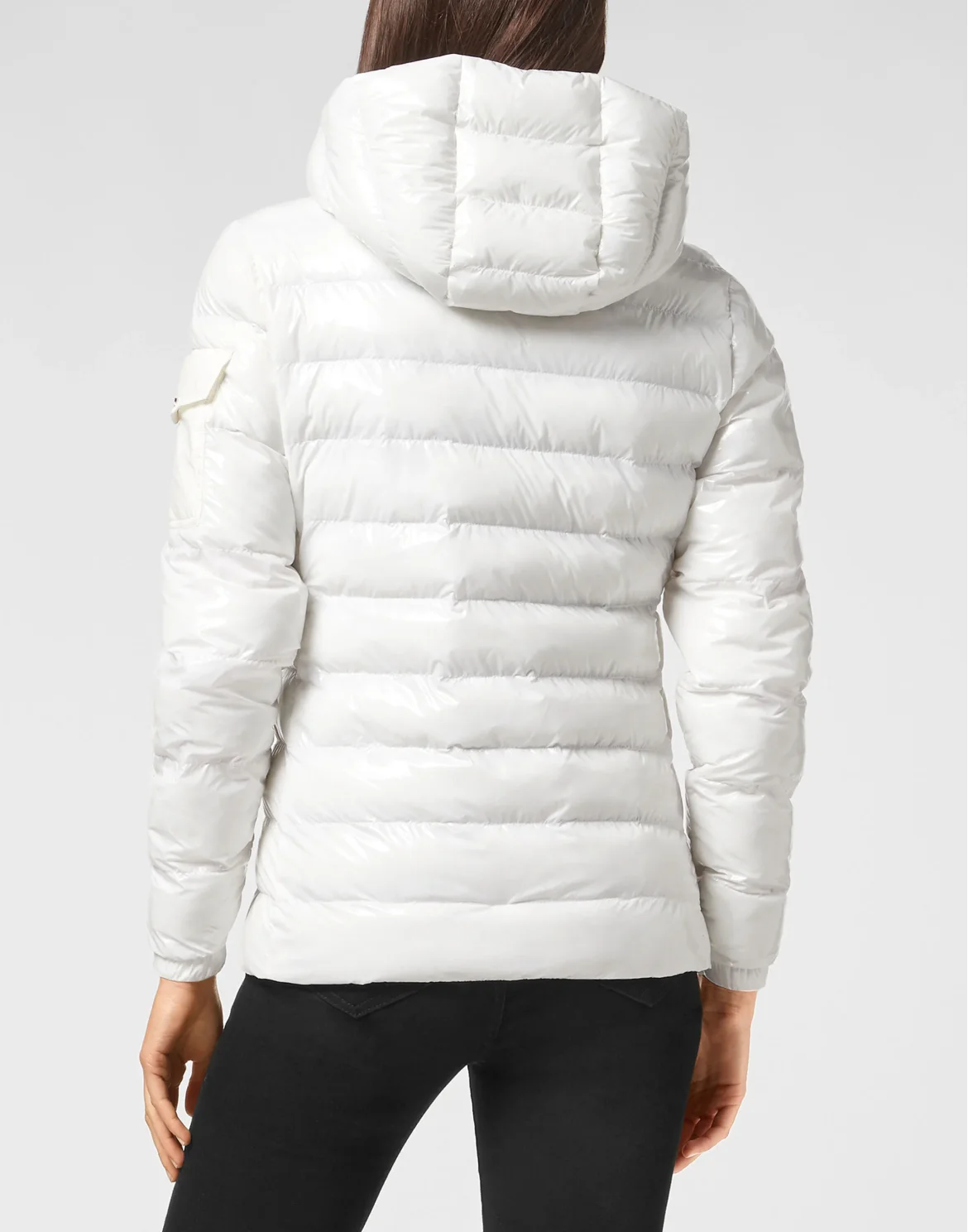 Nylon Down Jacket, цвет: Белый