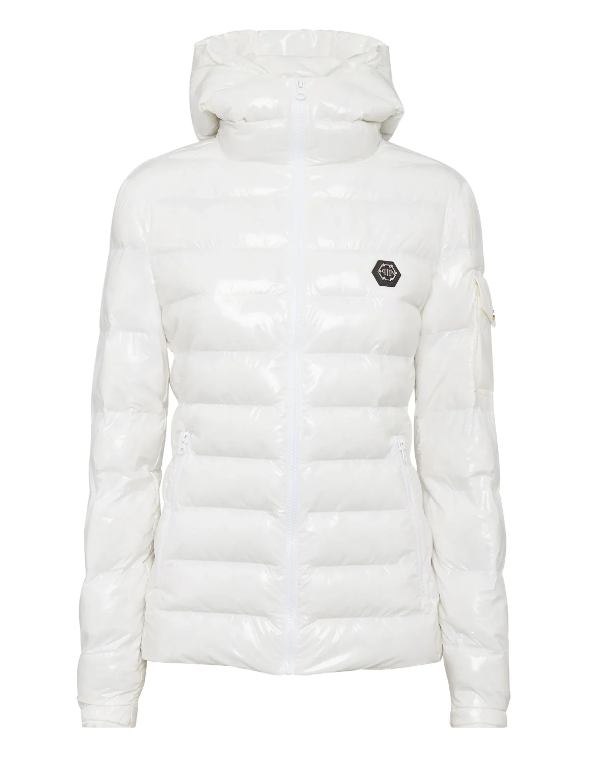Nylon Down Jacket, цвет: Белый