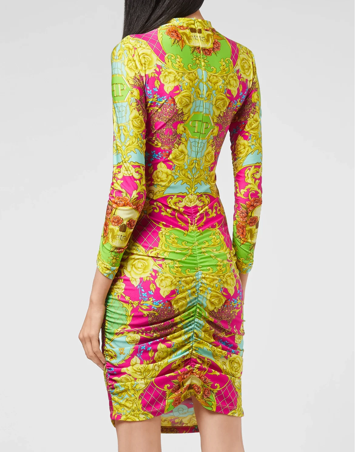 Short Dress New Baroque, цвет: Мультиколор