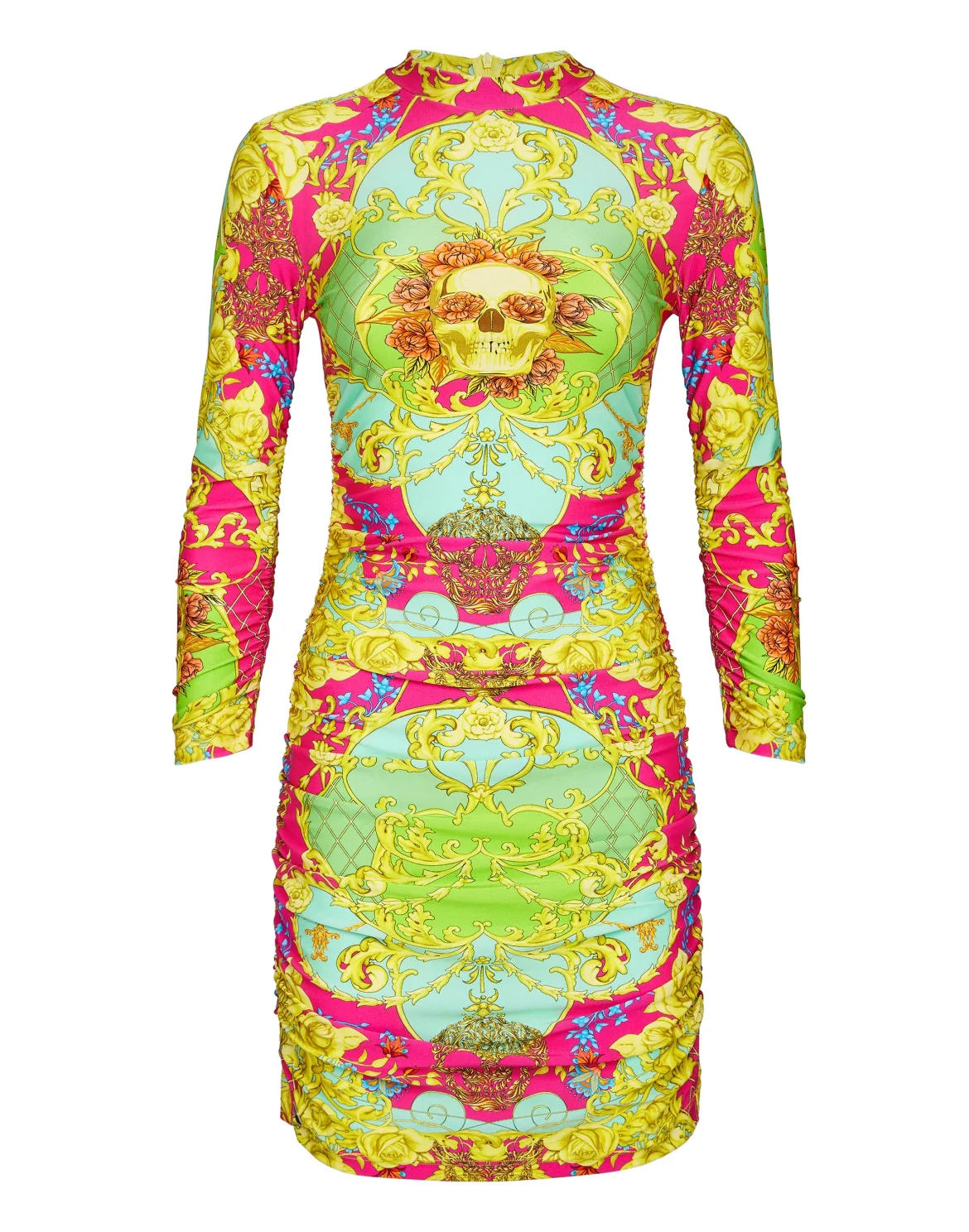 Short Dress New Baroque, цвет: Мультиколор