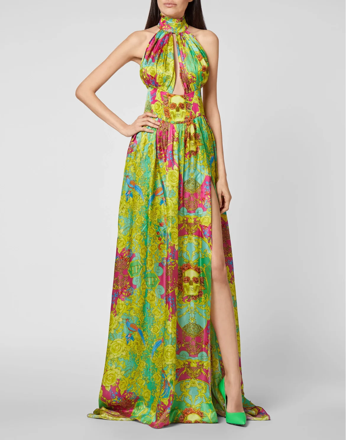 Long Dress New Baroque, цвет: Мультиколор