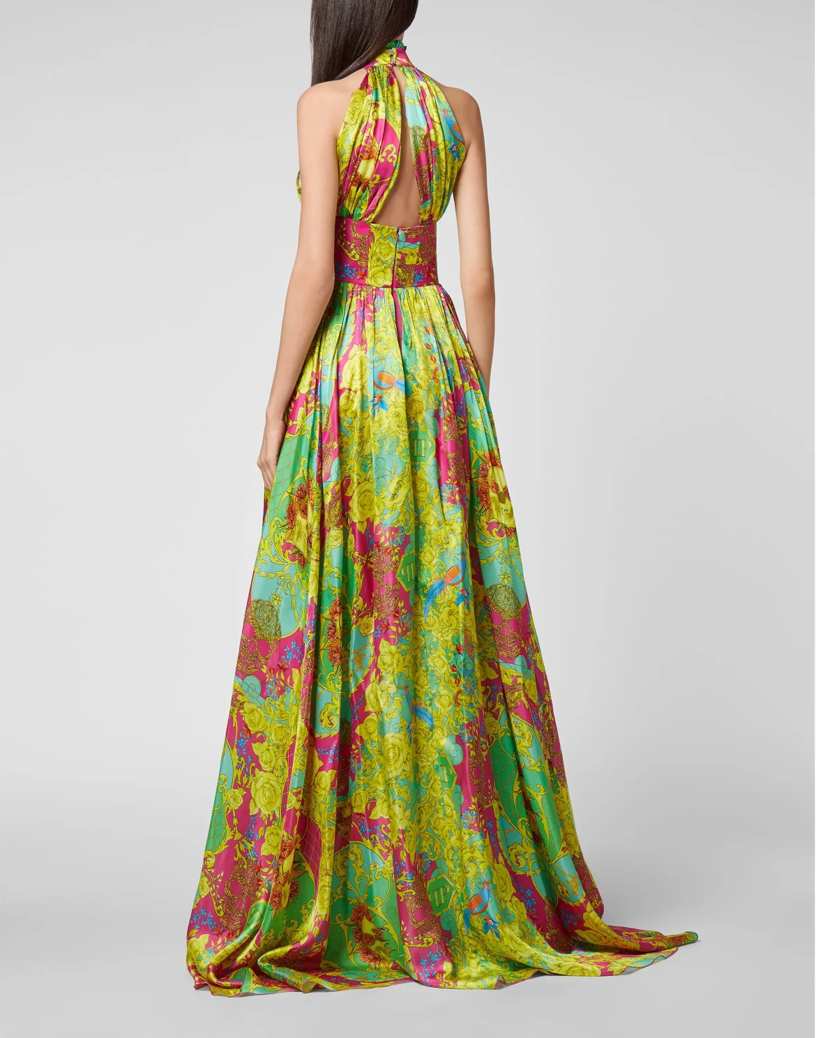 Long Dress New Baroque, цвет: Мультиколор