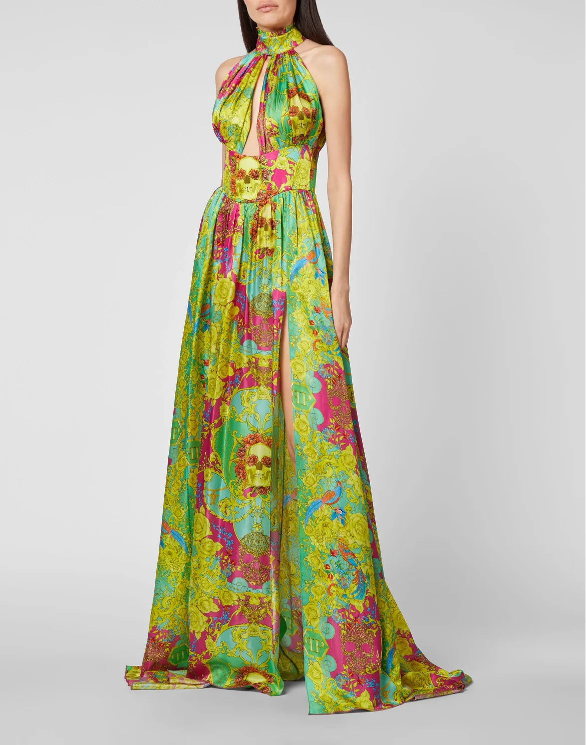 Long Dress New Baroque, цвет: Мультиколор
