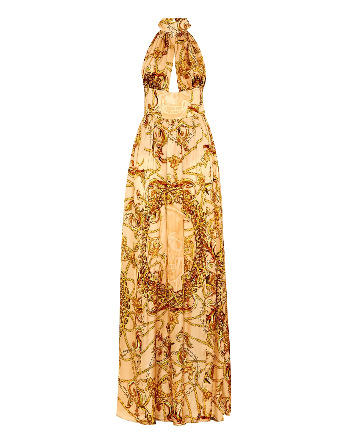 Long Dress New Baroque, цвет: Бежевый
