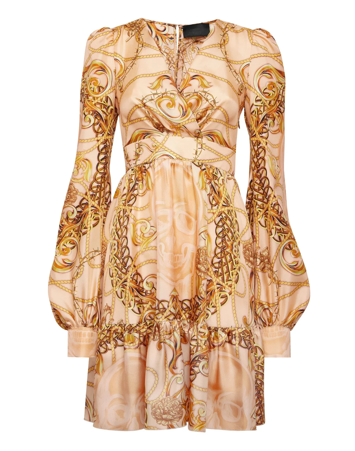 Short Dress New Baroque, цвет: Бежевый