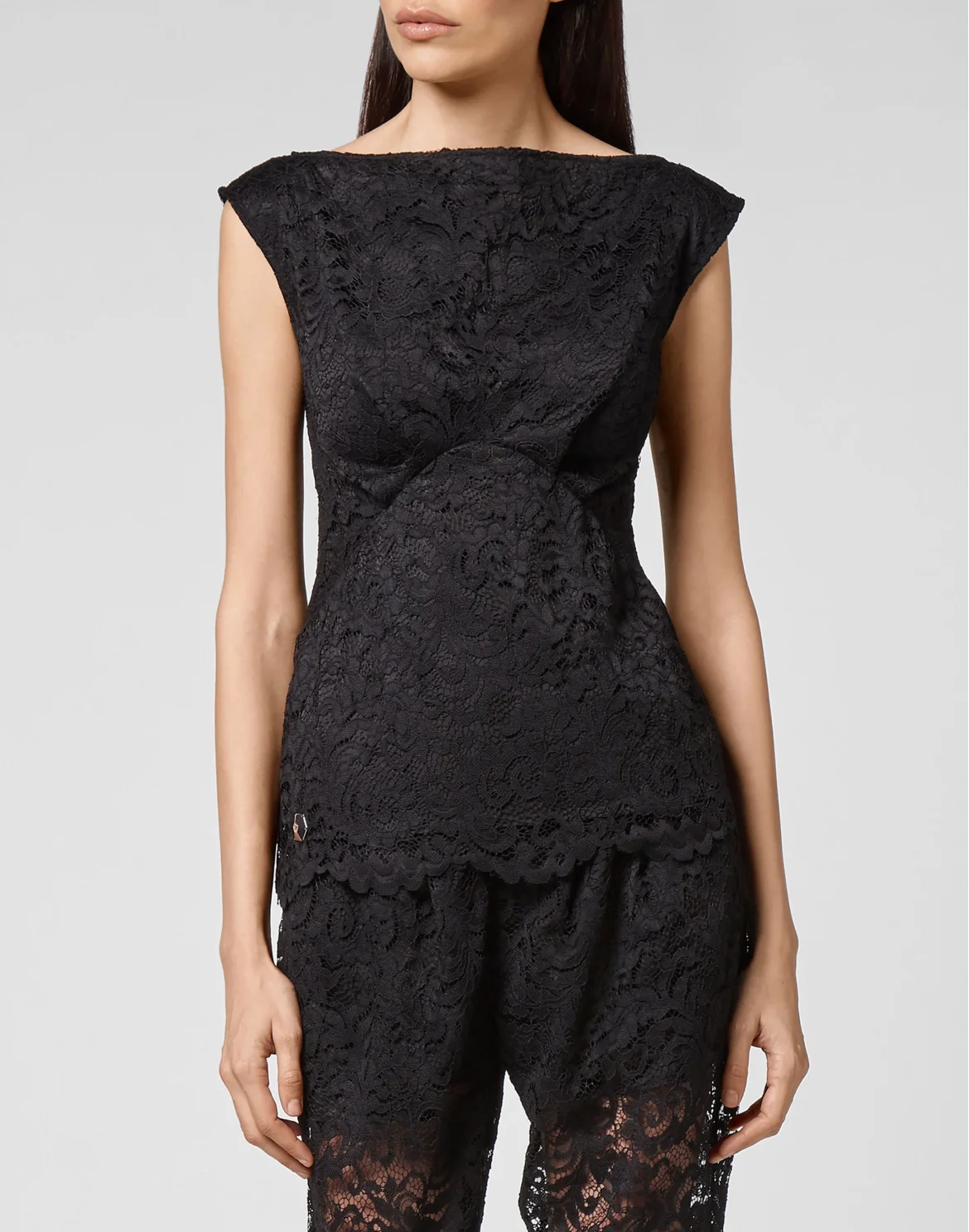 SS Top Lace, цвет: Черный