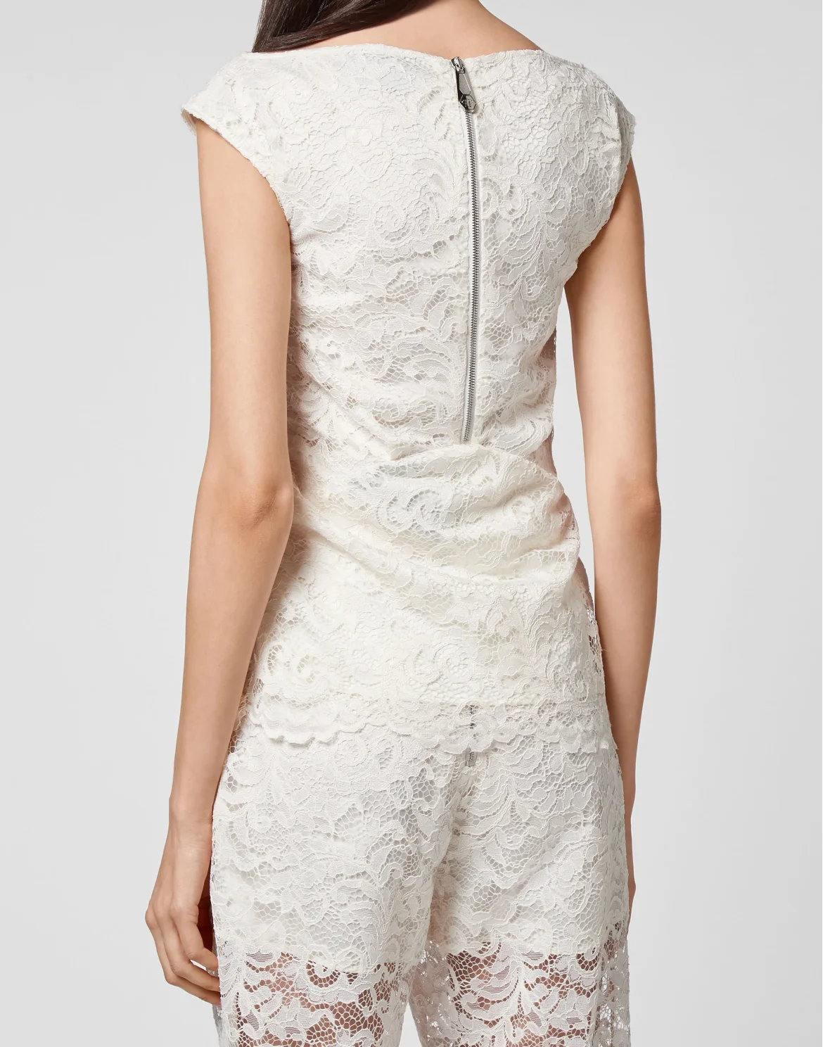 SS Top Lace, цвет: Бежевый