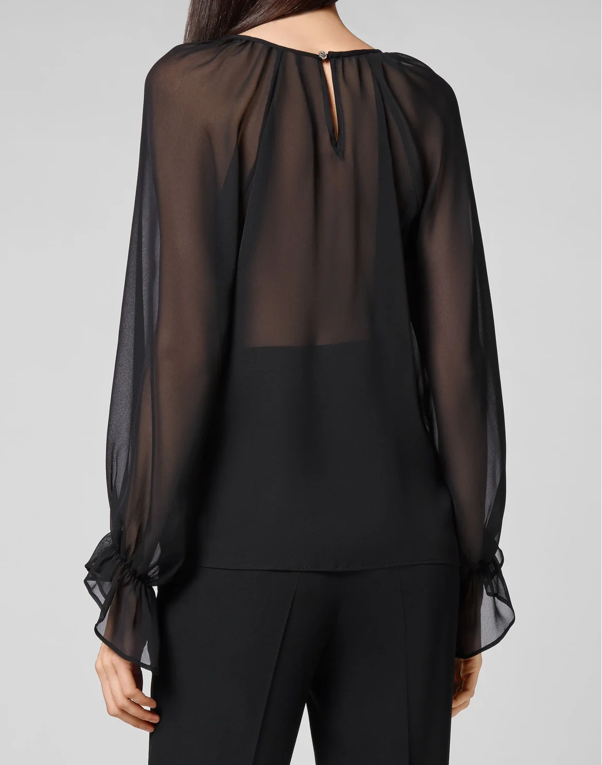 Blusa, цвет: Черный