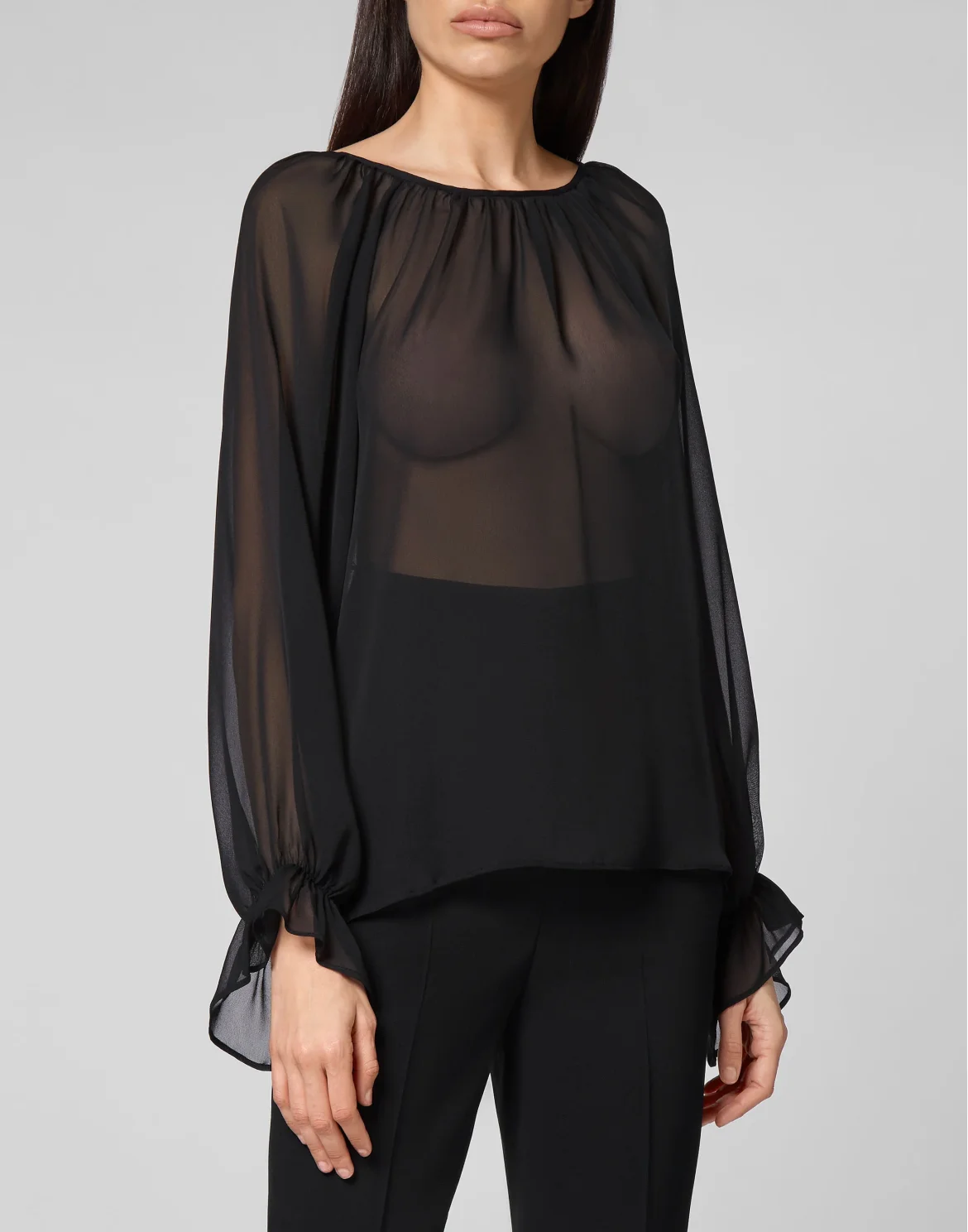 Blusa, цвет: Черный