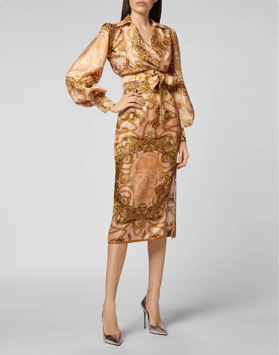 Blusa New Baroque, цвет: Бежевый