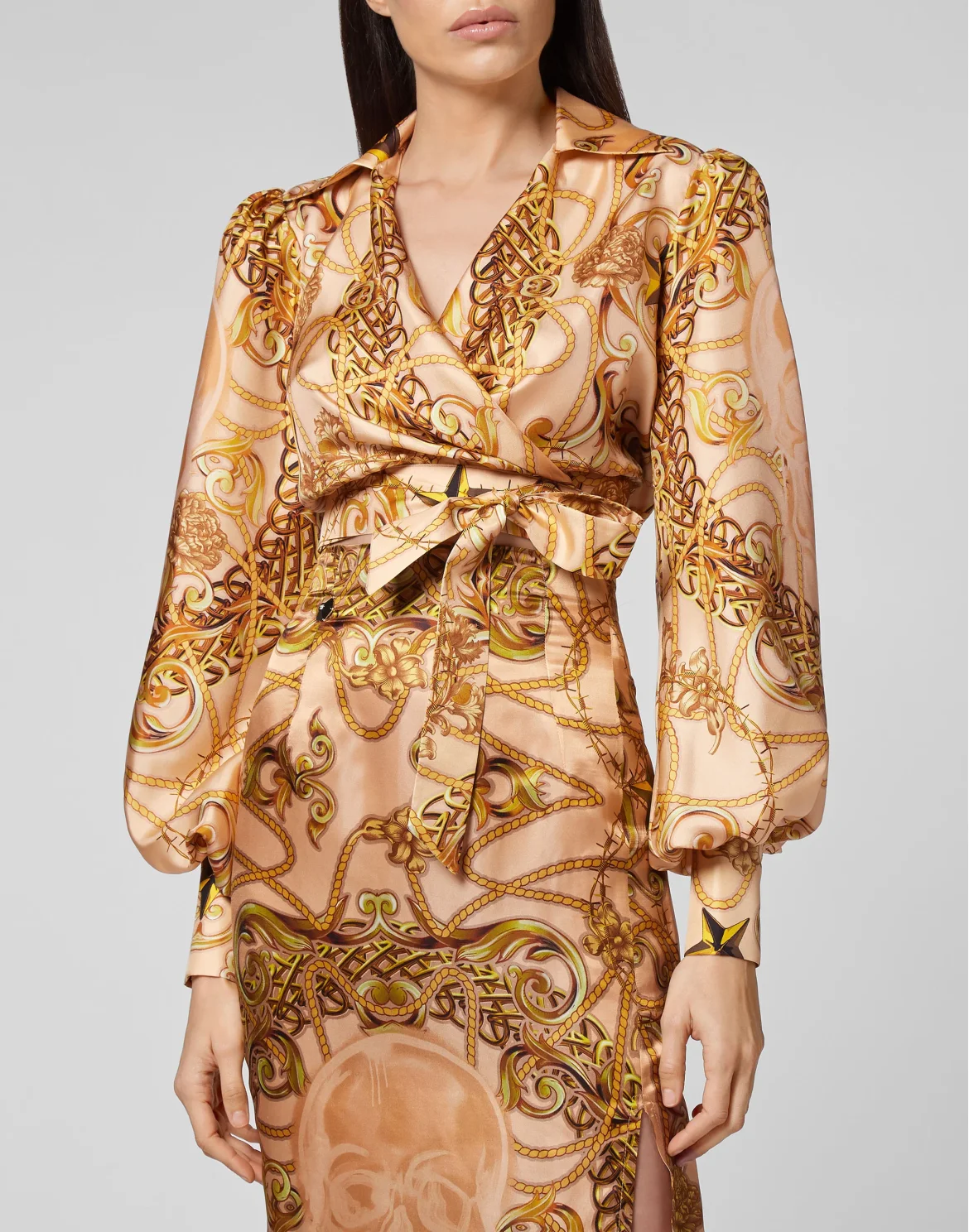 Blusa New Baroque, цвет: Бежевый