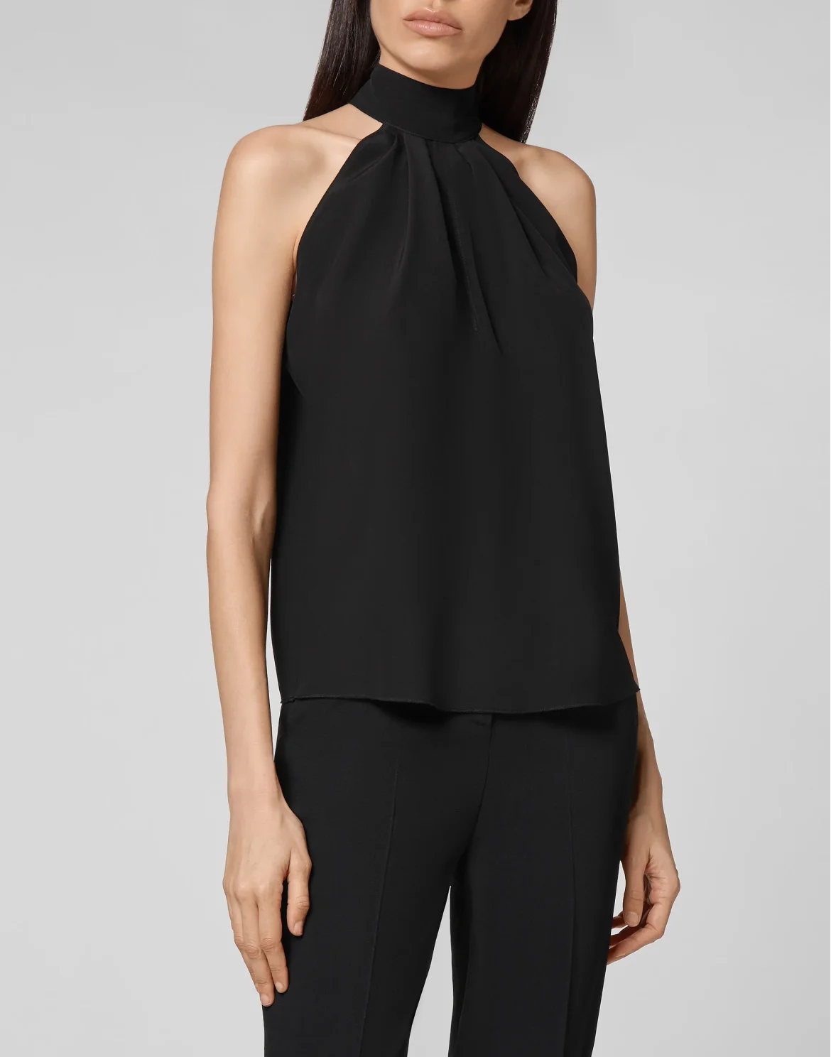 Silk Top, цвет: Черный