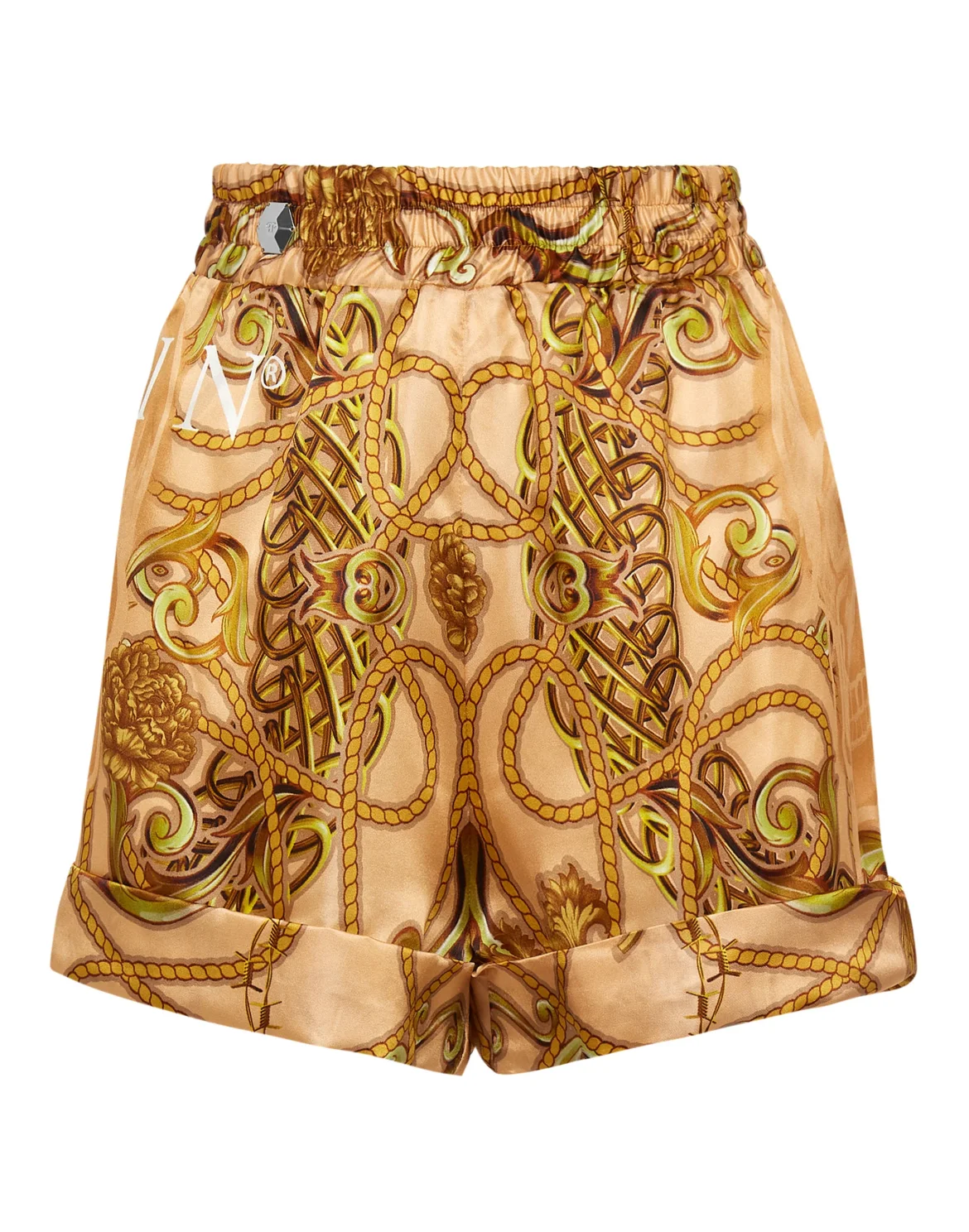 Silk Short Trousers New Baroque, цвет: Бежевый
