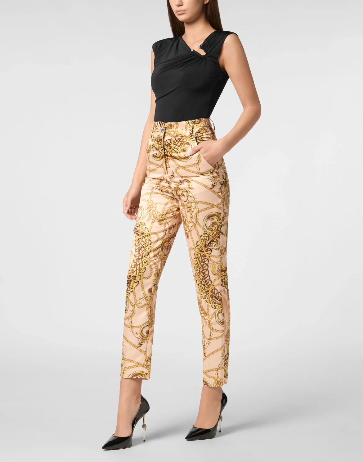 Long Trousers New Baroque, цвет: Бежевый