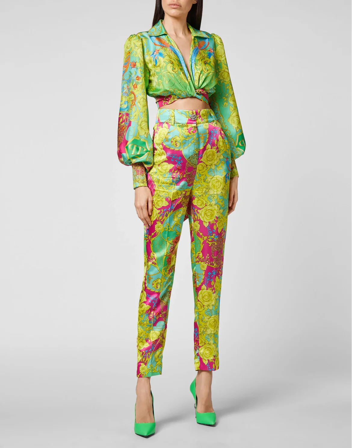 Long Trousers New Baroque, цвет: Мультиколор