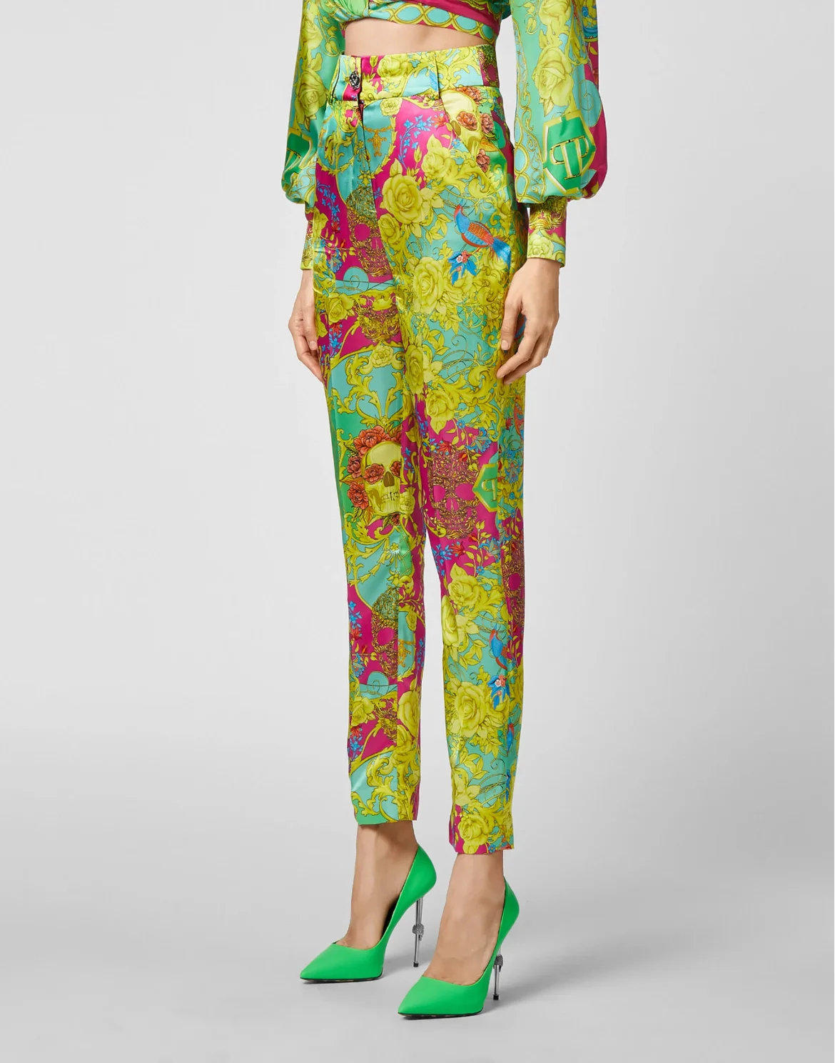 Long Trousers New Baroque, цвет: Мультиколор