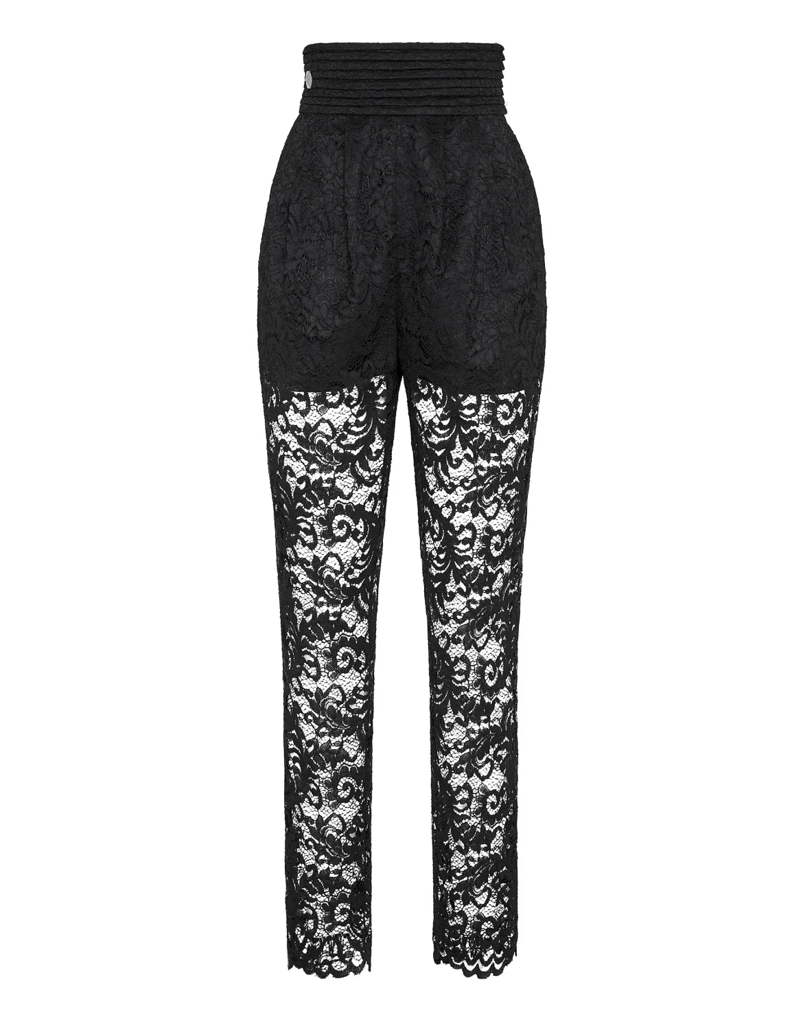 Long Trousers Lace, цвет: Черный