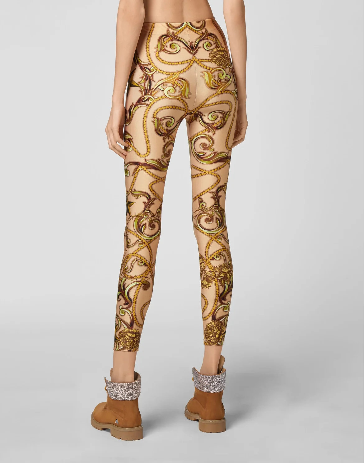 Leggings New Baroque, цвет: Бежевый