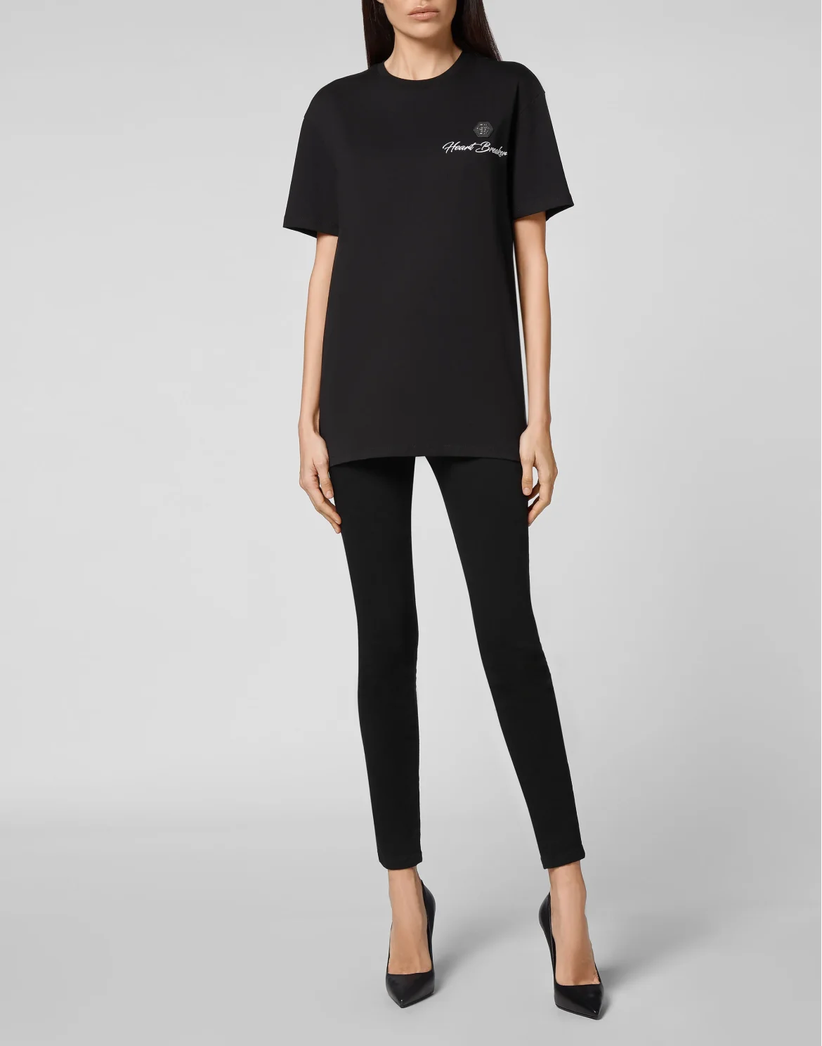 T-shirt Round Neck SS Heart Breaker, цвет: Черный