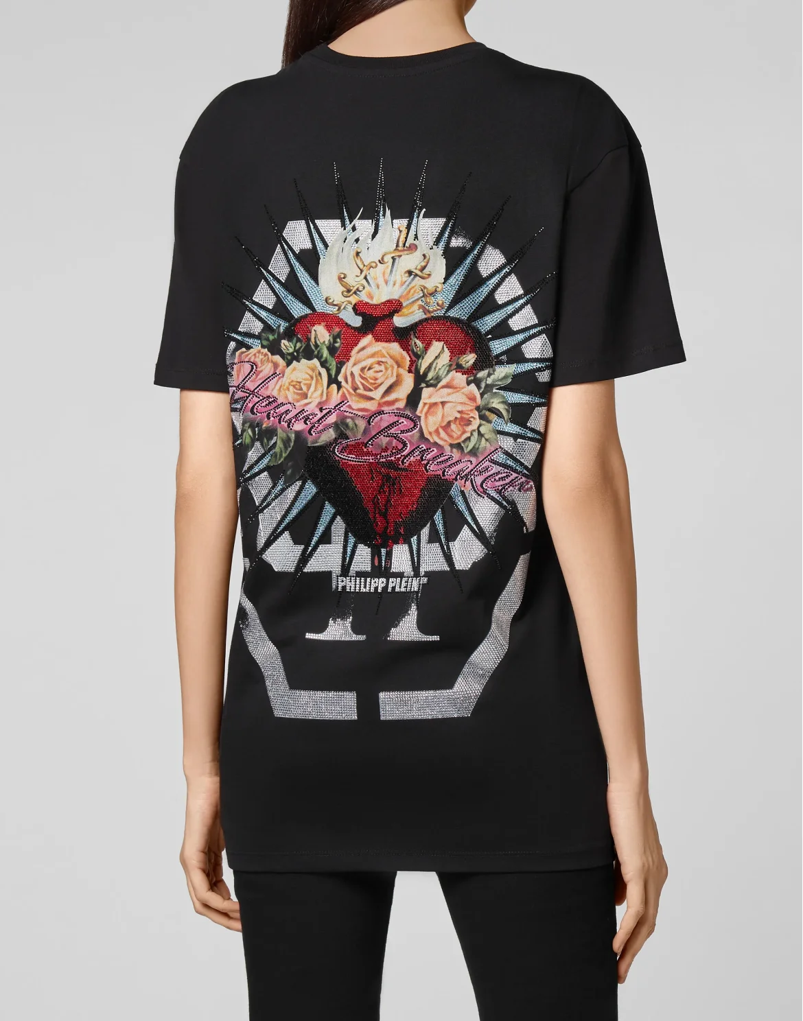 T-shirt Round Neck SS Heart Breaker, цвет: Черный