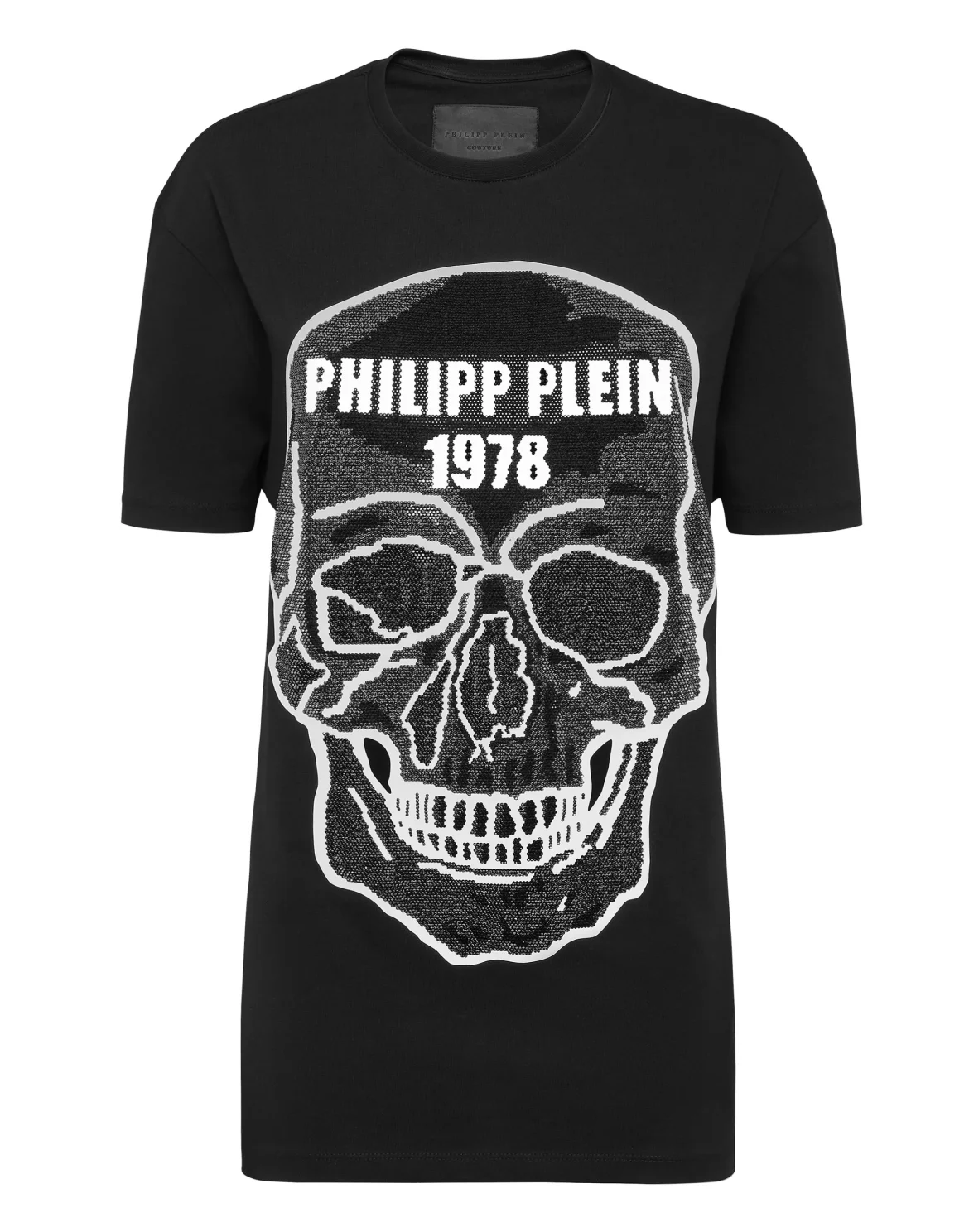 T-shirt Round Neck SS Crystal Skull, цвет: Черный