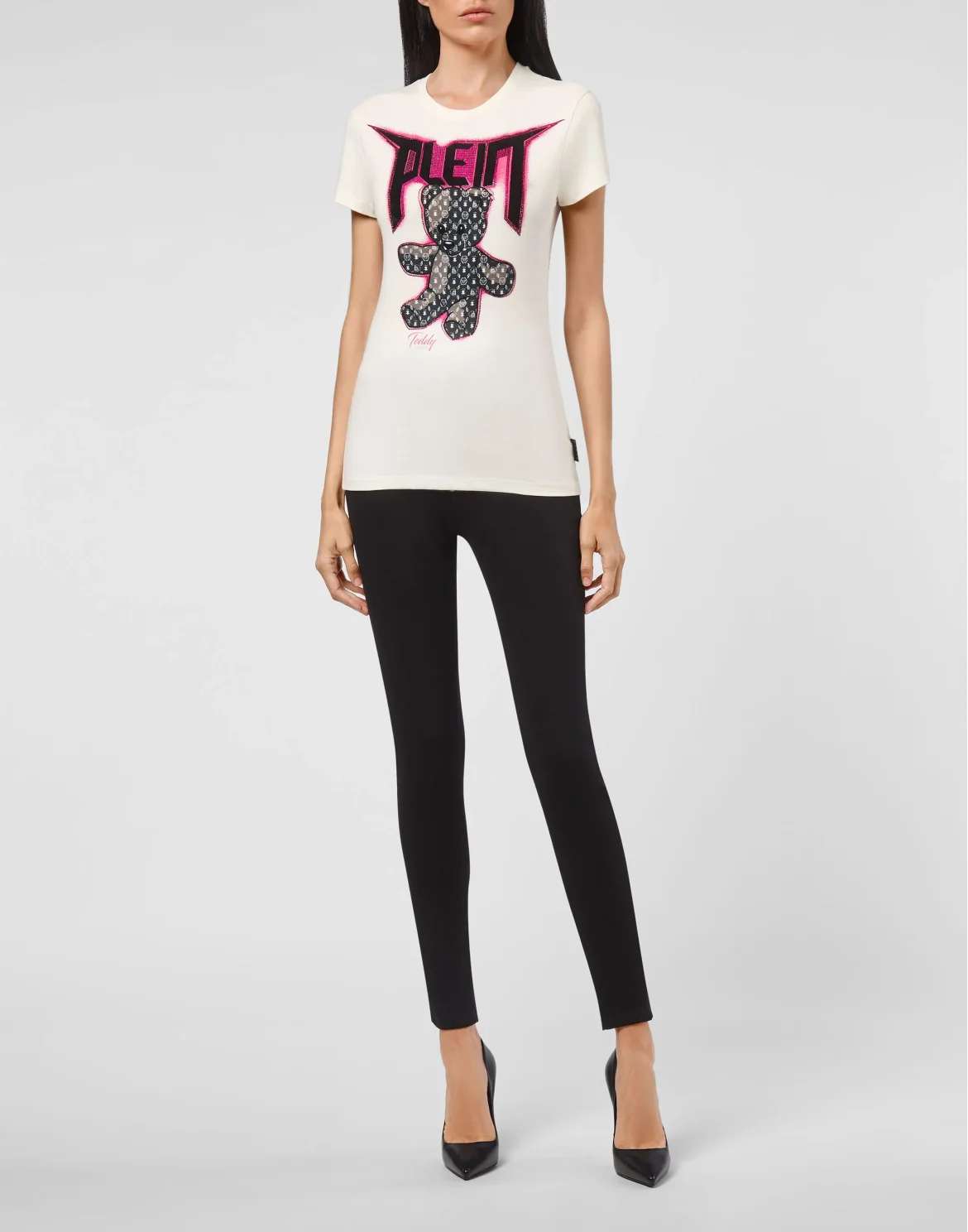 T-shirt Round Neck SS Teddy Bear, цвет: Бежевый