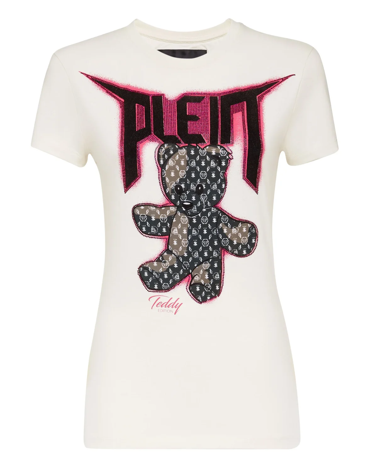 T-shirt Round Neck SS Teddy Bear, цвет: Бежевый