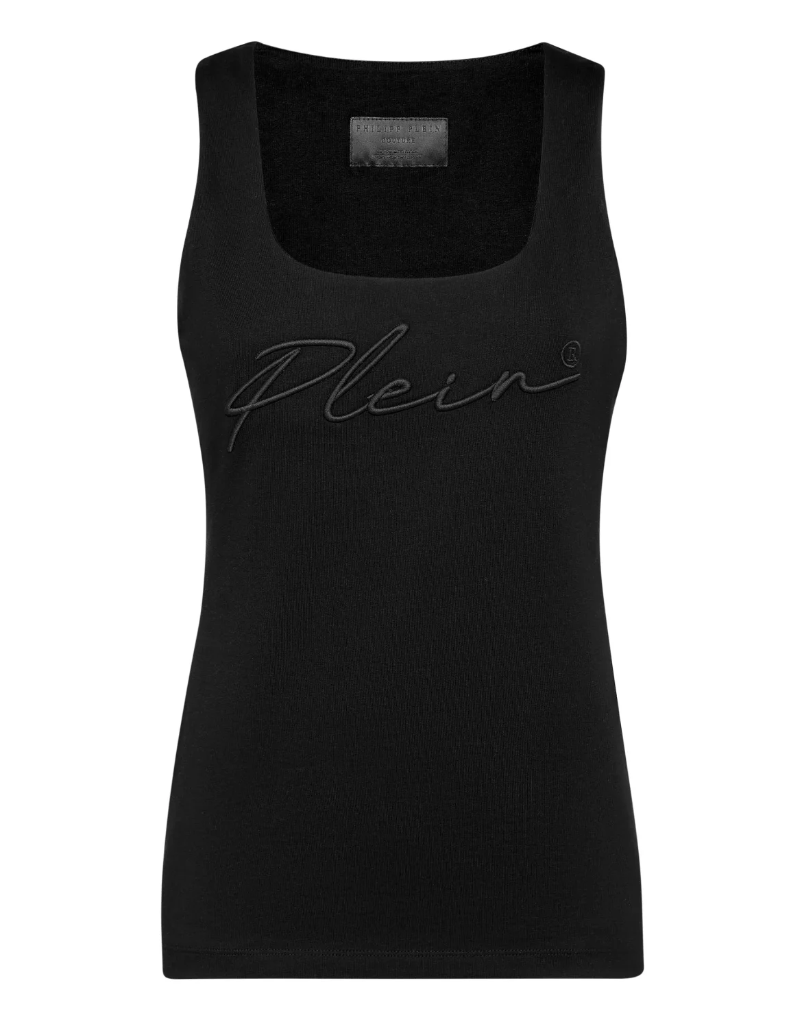 Leisurewear Tank top Embroidery Signature, цвет: Черный