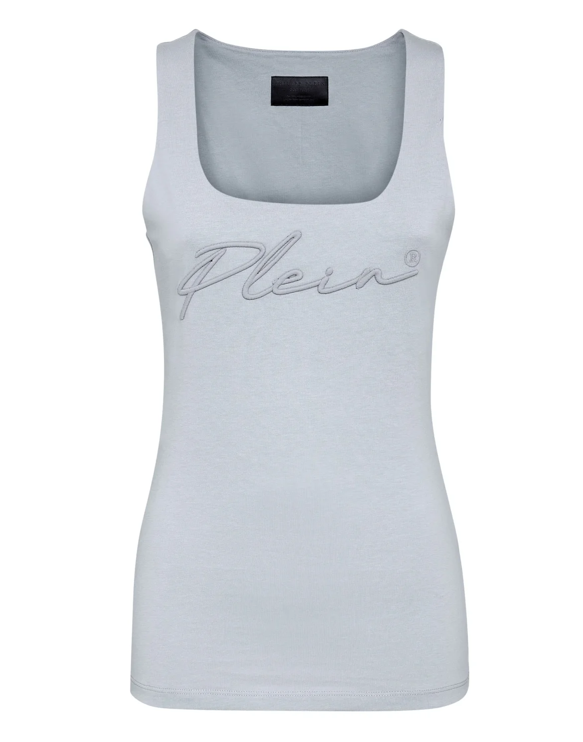 Leisurewear Tank top Embroidery Signature, цвет: Серый