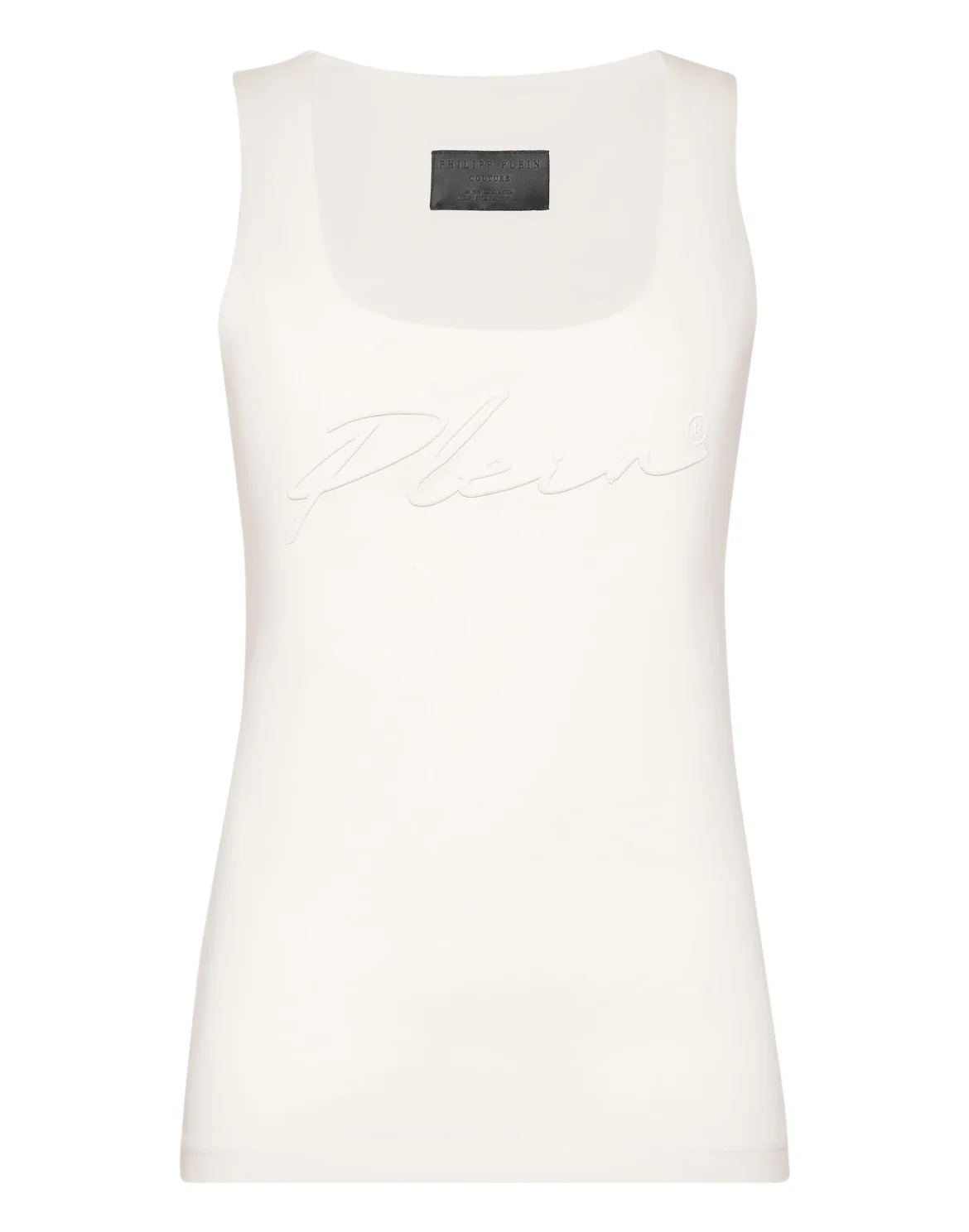 Leisurewear Tank top Embroidery Signature, цвет: Бежевый