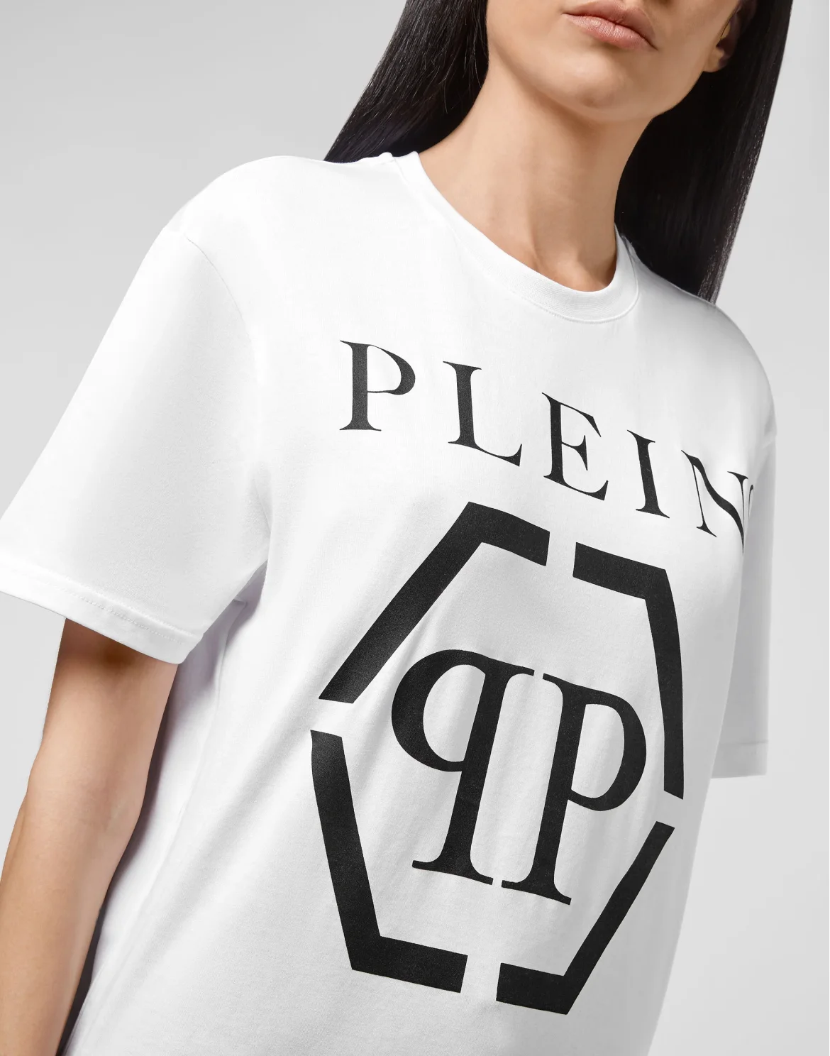 T-shirt Round Neck SS Hexagon, цвет: Белый