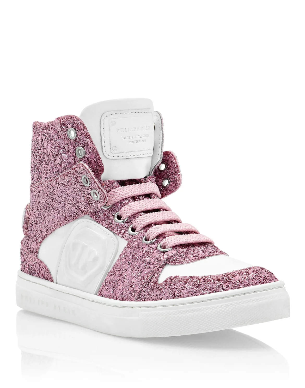 Hi-Top Sneakers PHANTOM KICK$ Iconic Plein, цвет: Белый