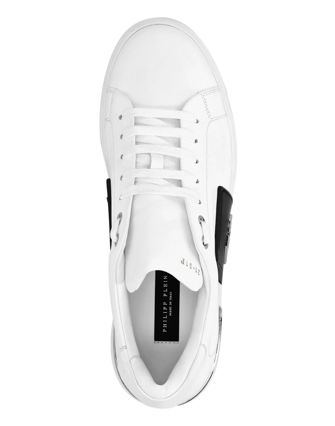 LO-TOP SNEAKERS PHANTOM KICK$ LEATHER Platinum HEXAGON, цвет: Белый