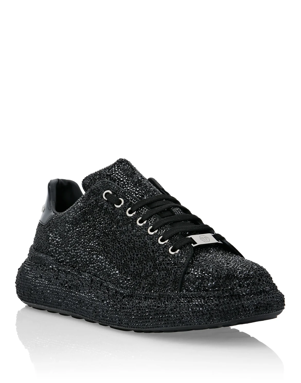 Suede Runner Full Strass Crystal, цвет: Черный