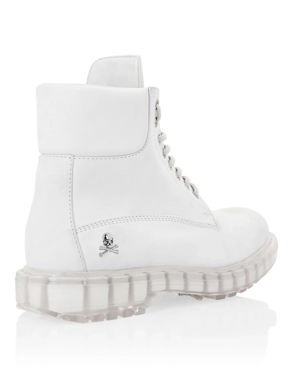 Nabuk Boots Low Flat The Hunter, цвет: Белый