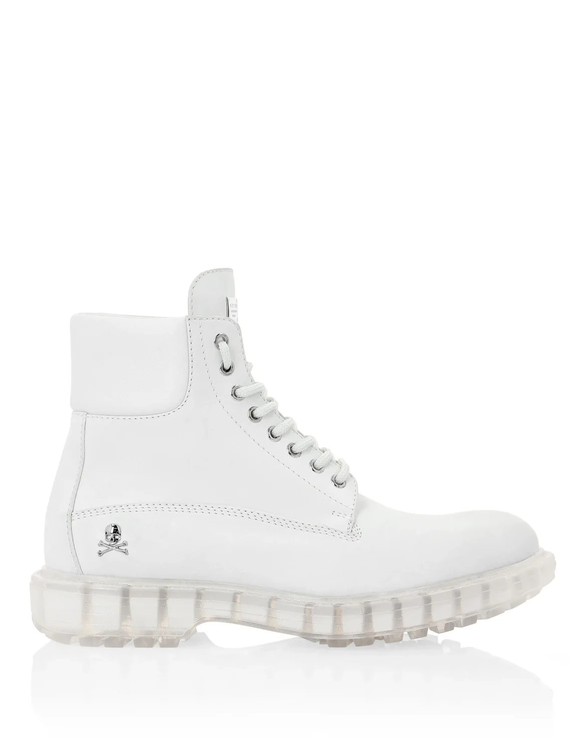 Nabuk Boots Low Flat The Hunter, цвет: Белый