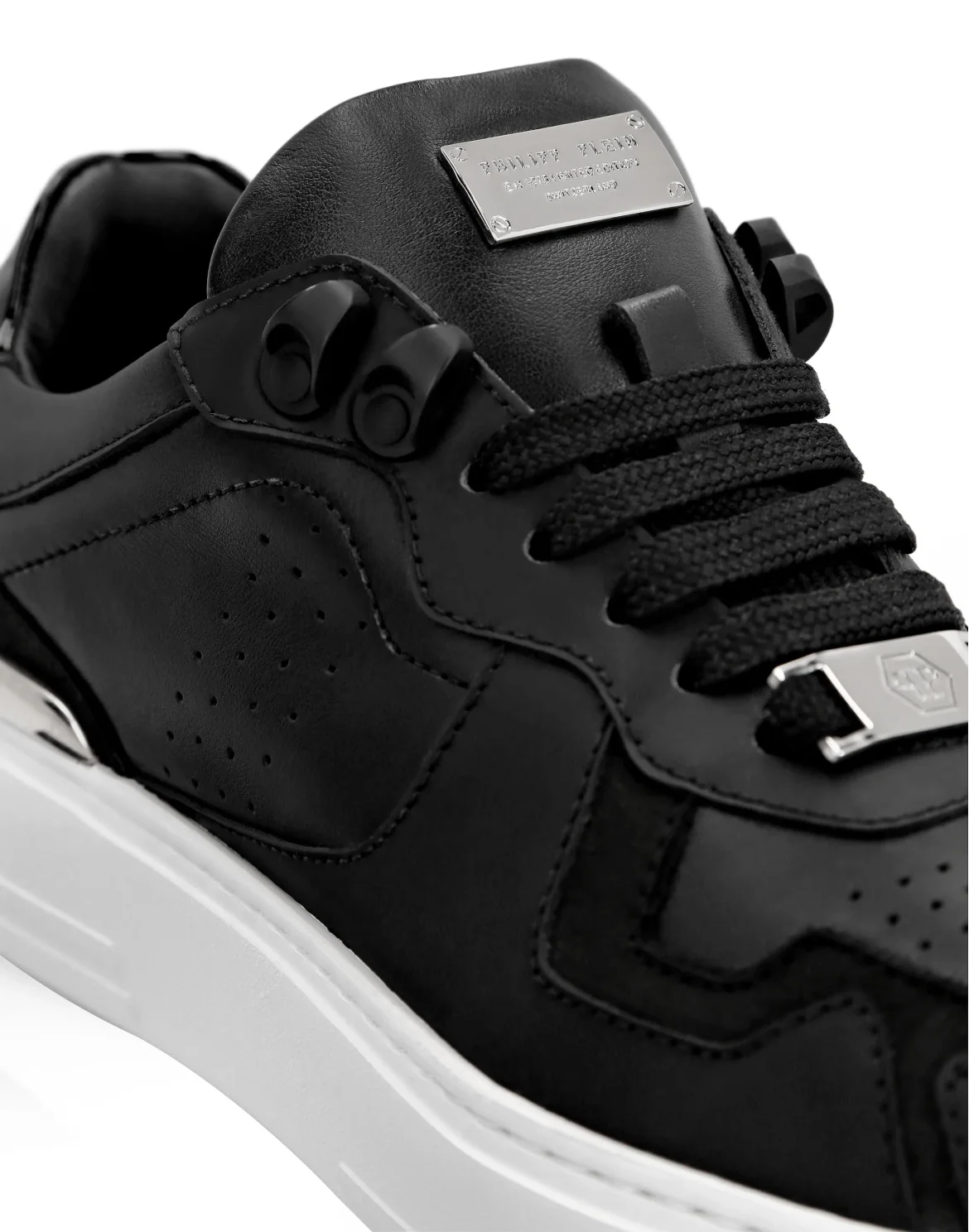 Lo-Top Sneakers mix materials G.O.A.T. TM, цвет: Черный