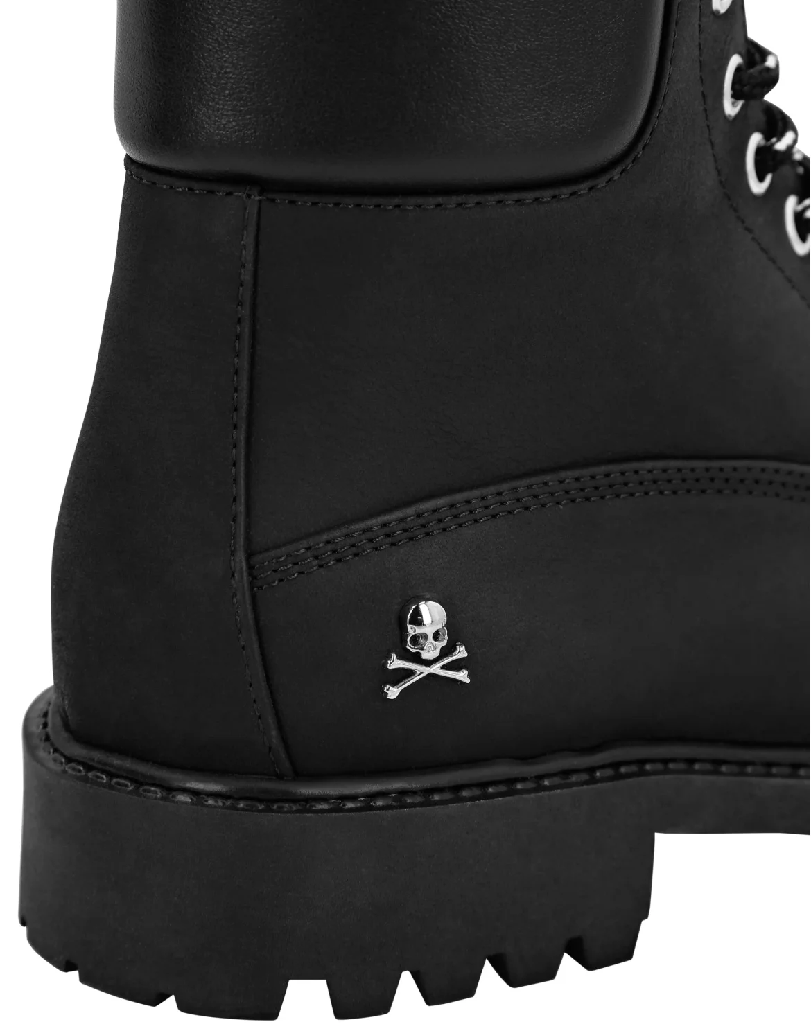 Nabuk Boots Low Flat The Hunter, цвет: Черный
