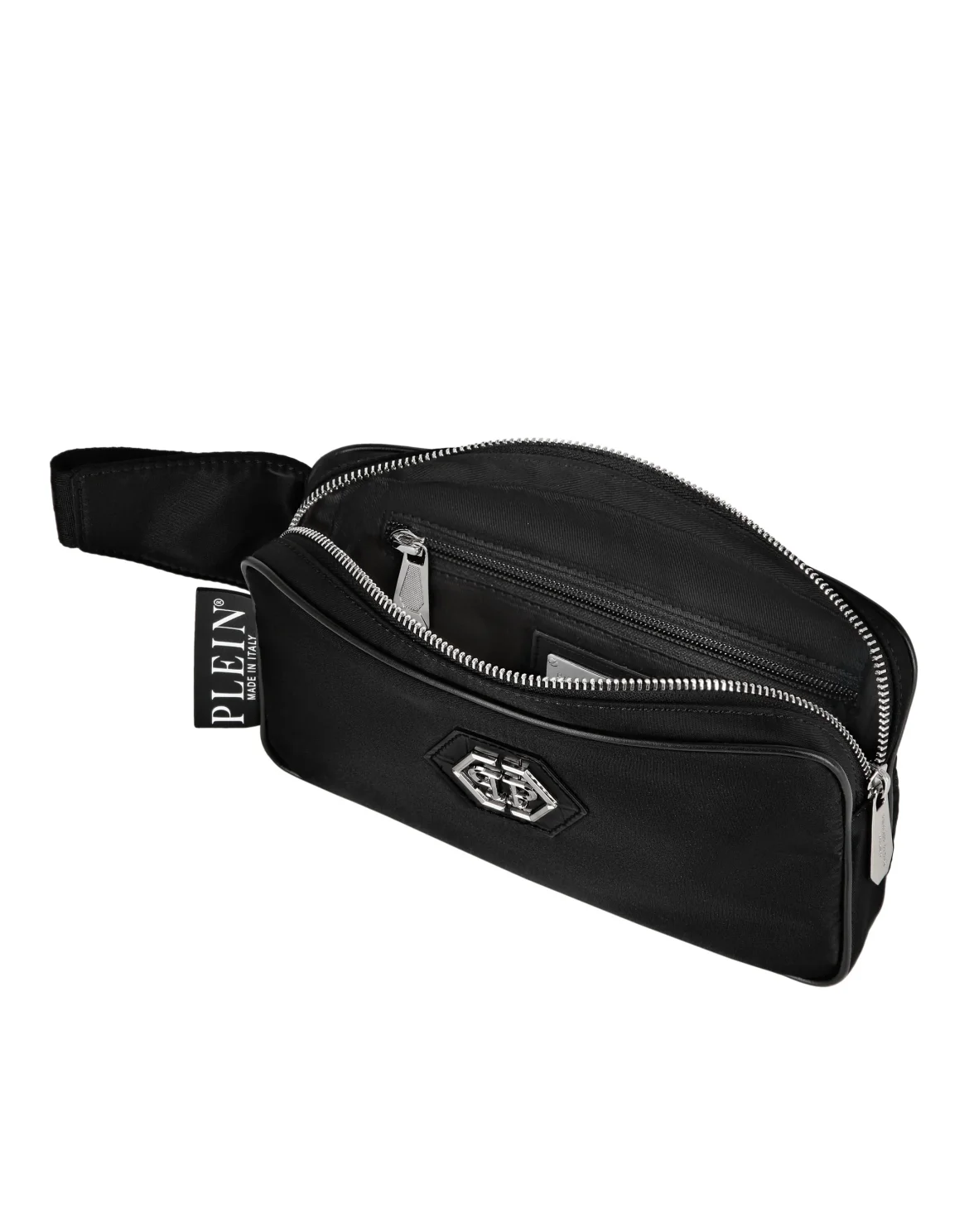 Nylon Fanny Pack Hexagon, цвет: Черный