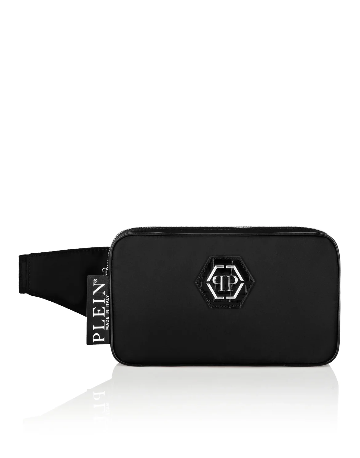 Nylon Fanny Pack Hexagon, цвет: Черный