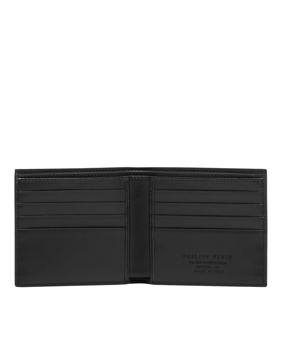 French wallet Philipp Plein TM, цвет: Черный