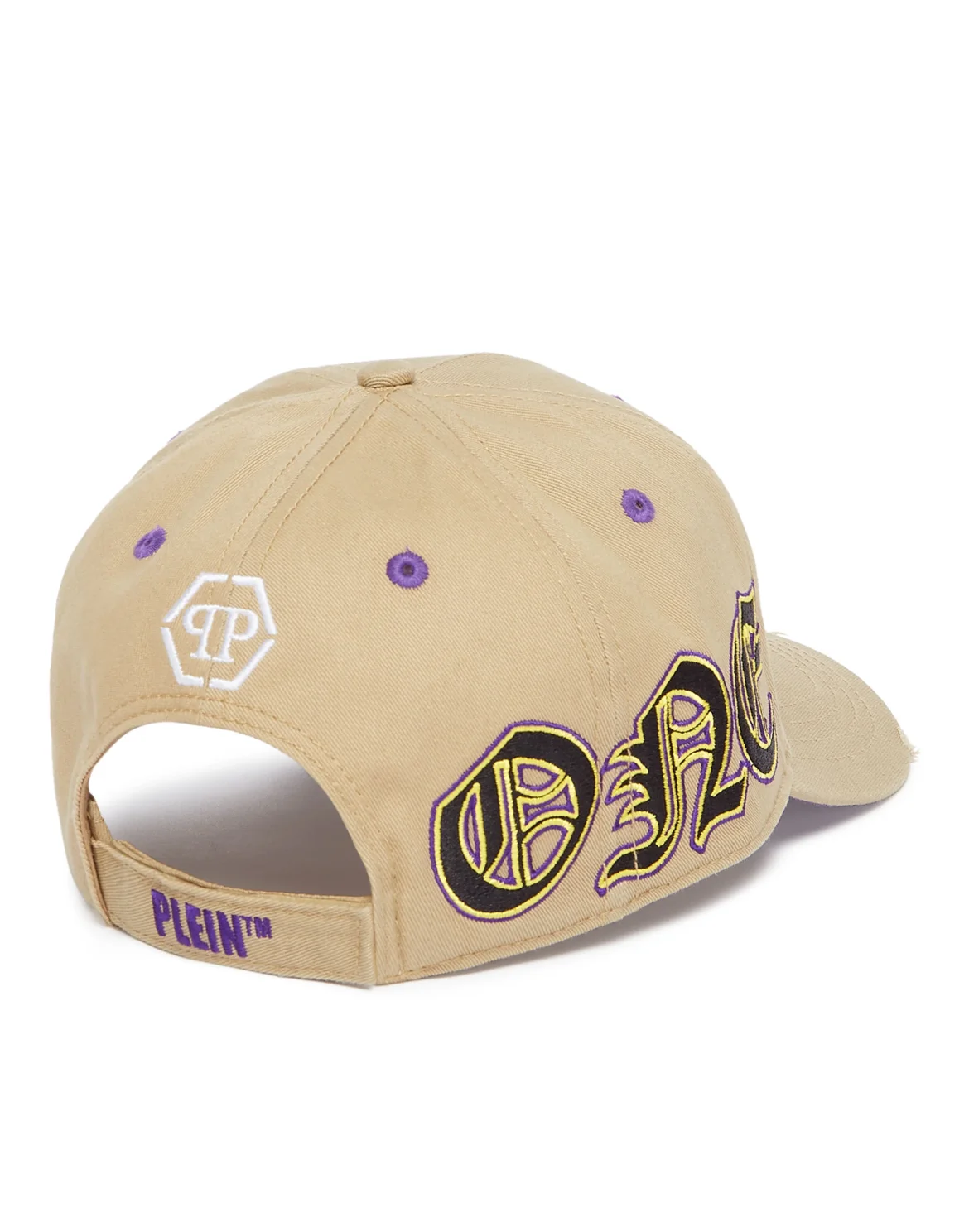 Baseball Cap Gothic Plein, цвет: Бежевый