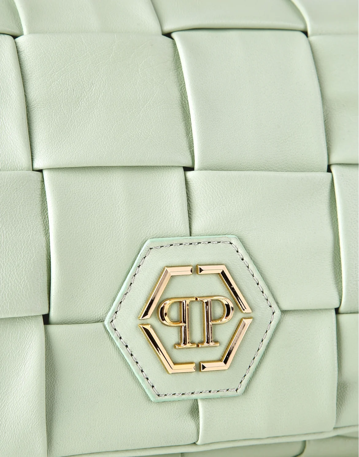 Medium Shoulder Bag Hexagon, цвет: Бирюзовый