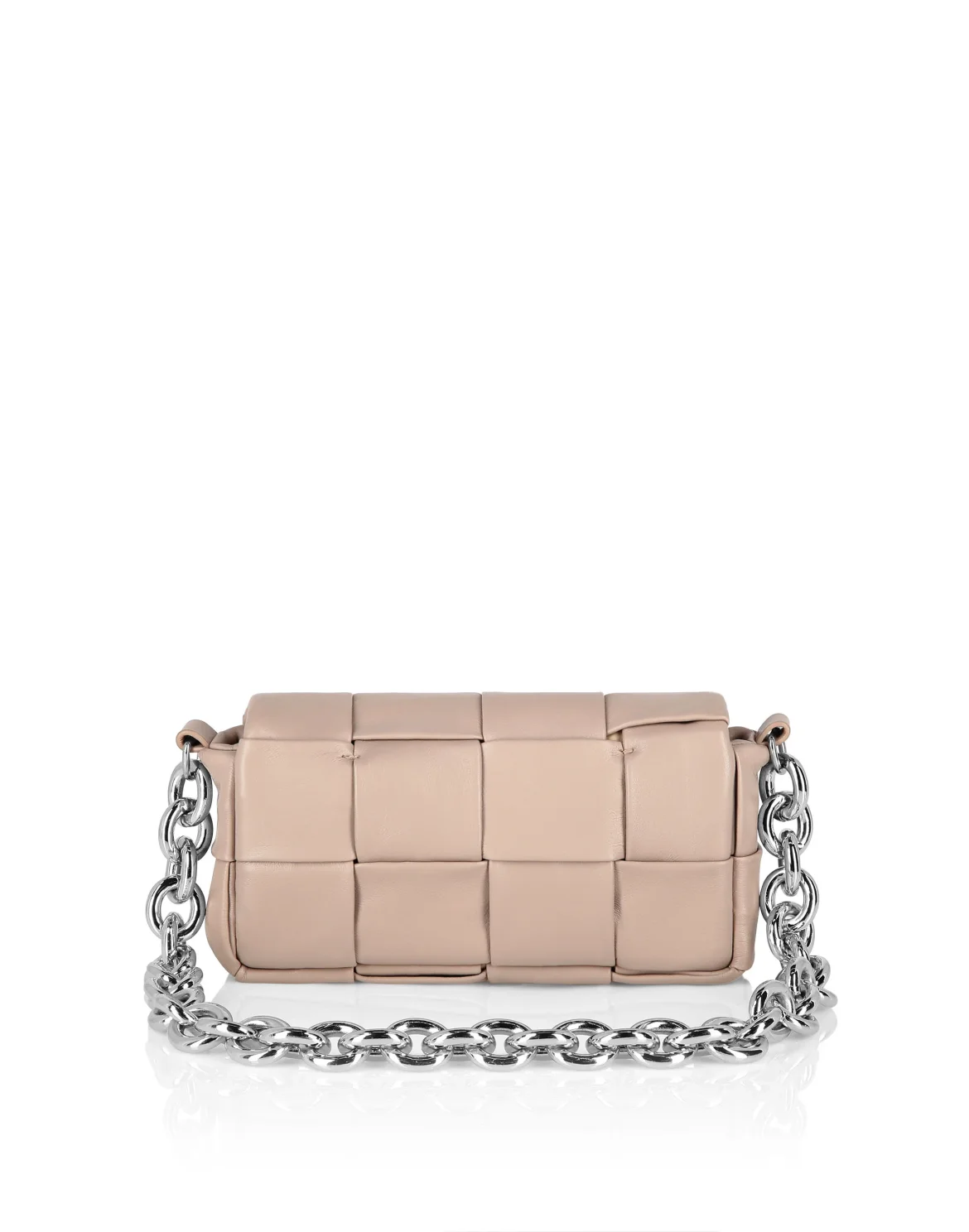 Small Shoulder Bag Hexagon, цвет: Бежевый